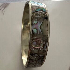 Abalone Shell Bangle Bracelet
